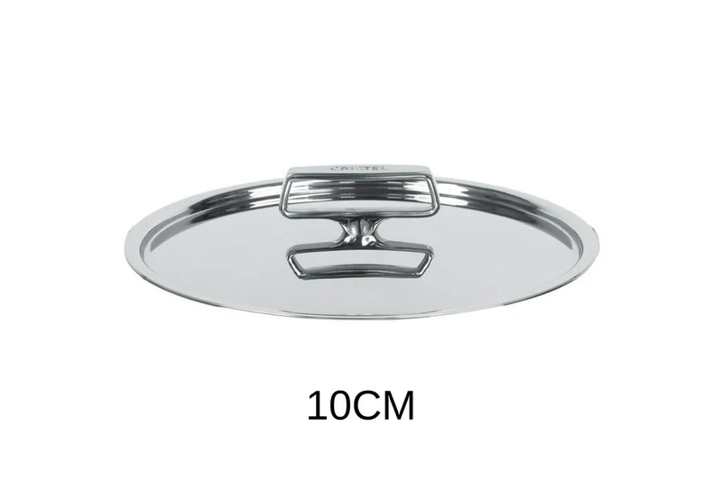 Mini couvercle Cristel Castel'Pro en acier inoxydable 18/10