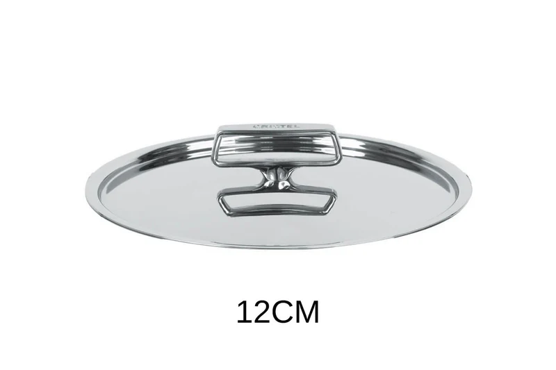 Mini couvercle Cristel Castel'Pro en acier inoxydable 18/10
