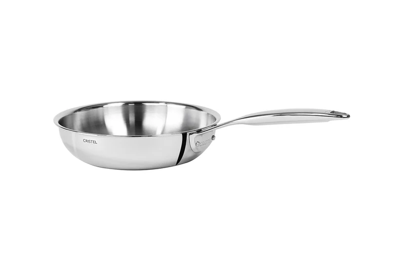 Poêle sautoir Cristel Castel'Pro en acier inoxydable 18/10 5 ply