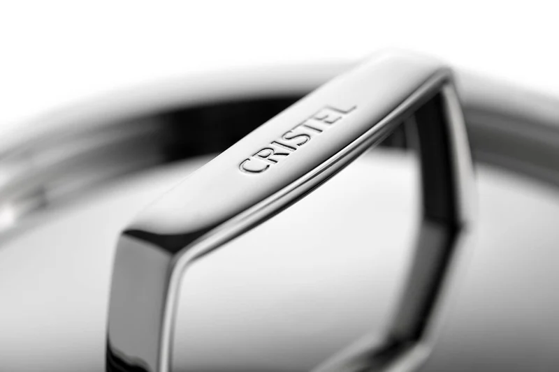Faitout Cristel Castel'Pro en acier inoxydable 18/10 5 ply