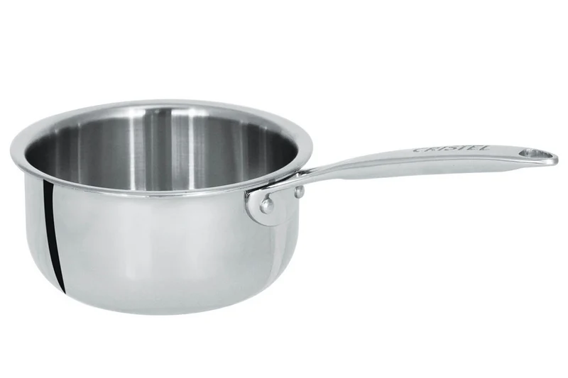 Mini casserole saucier Cristel Castel'Pro en acier inoxydable 18/10 3 ply