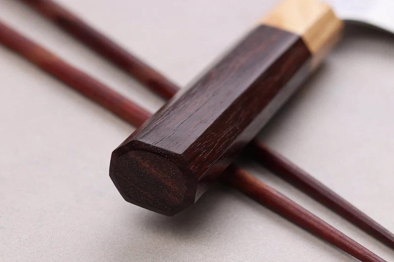 Couteau ko-bunka 13cm japonais artisanal Yoshimi Kato SG2 V-Tsuchime