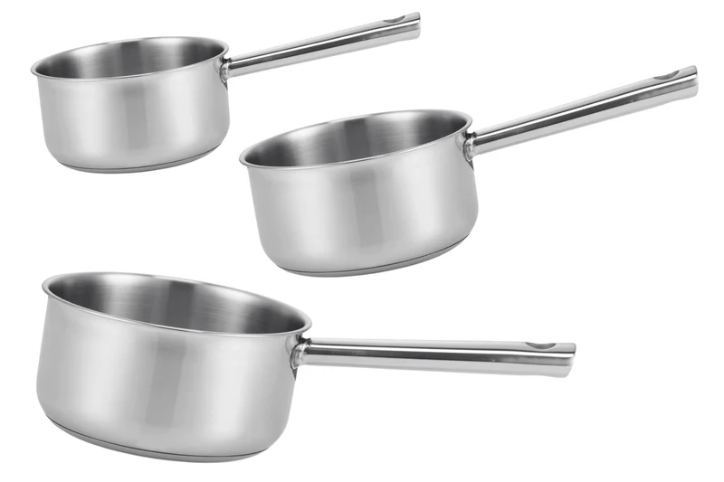 Set de 3 casseroles Beka Cicla en inox 16cm, 18cm et 20cm