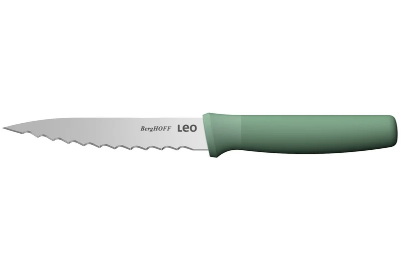 Set de 3 couteaux spécifiques Berghoff Leo Forest en acier inox et polypropylène vert