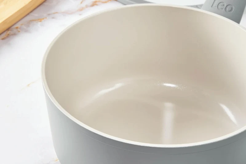 Casserole antiadhérente Berghoff Leo Balance Moonmist 18cm avec couvercle