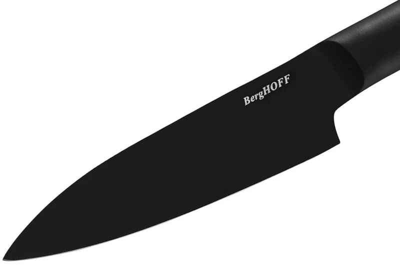 Couteau de chef Berghoff DiNA Boron lame noire antiadhésive 13cm