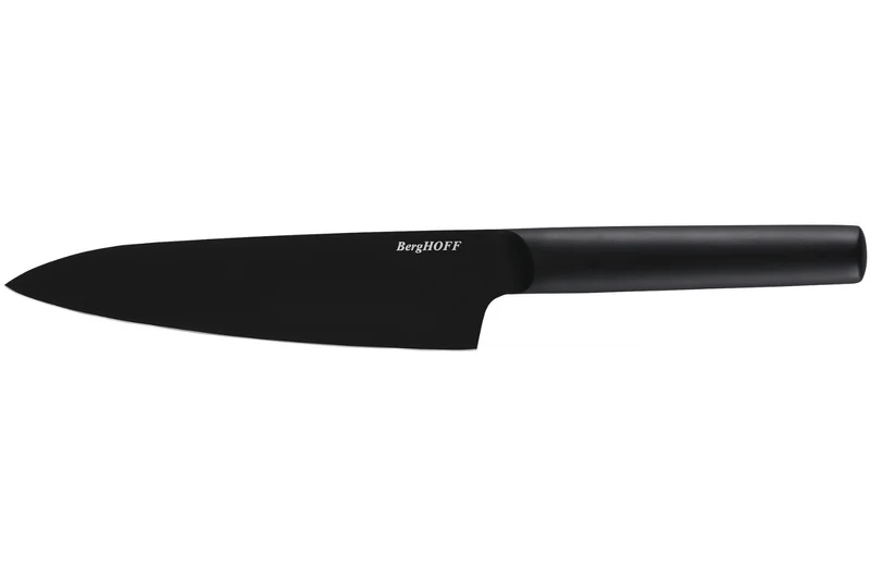 Couteau de chef Berghoff DiNA Boron lame noire antiadhésive 19,5cm
