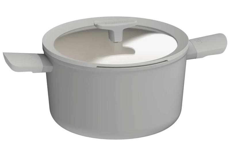 Faitout antiadhérent Berghoff Leo Balance MoonMist en aluminium 24 x 14cm