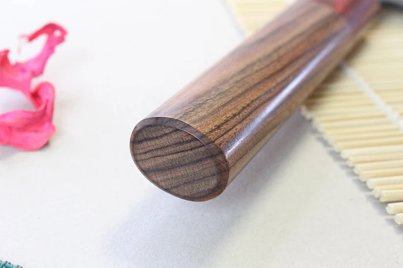 Couteau santoku japonais artisanal Wusaki Yuzo BS2 17cm