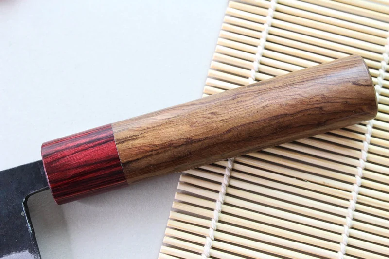 Couteau funayuki japonais artisanal Wusaki Yuzo BS2 15cm