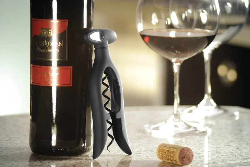 Tire-bouchon manuel Gefu Moltovino noir