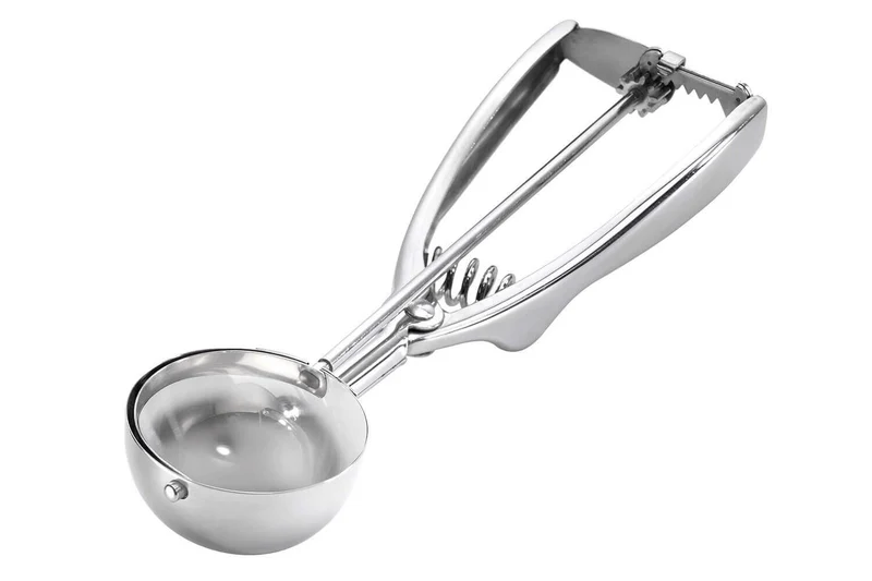 Cuillère à glace Gefu Gepalina tout inox - Diamètre 5cm