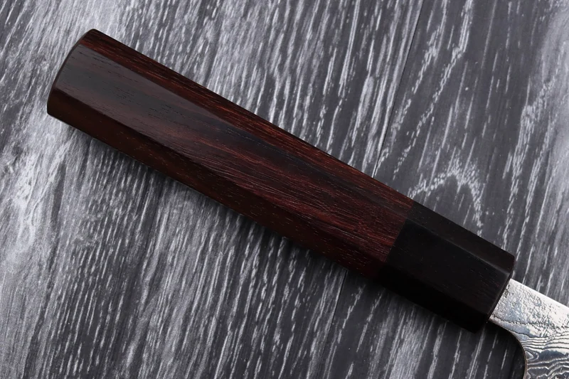 Couteau universel japonais artisanal Takeshi Saji R2 Damas 13,5cm