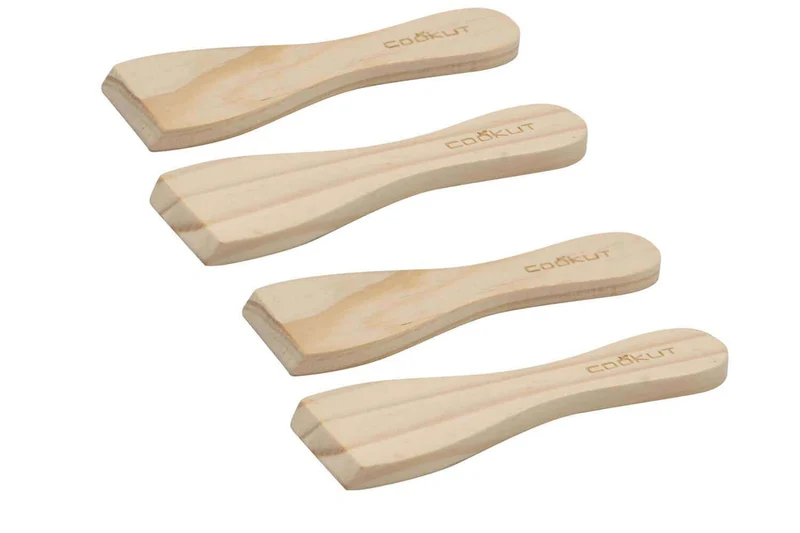 Service à raclette à la bougie Cookut Lumi noir - Services individuels poêlons et spatules