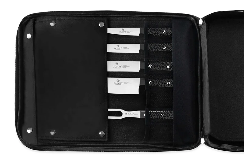 Sac spécial chef Sabatier 32 Dumas Cuisineco 4 couteaux + 6 ustensiles - Exclusivité
