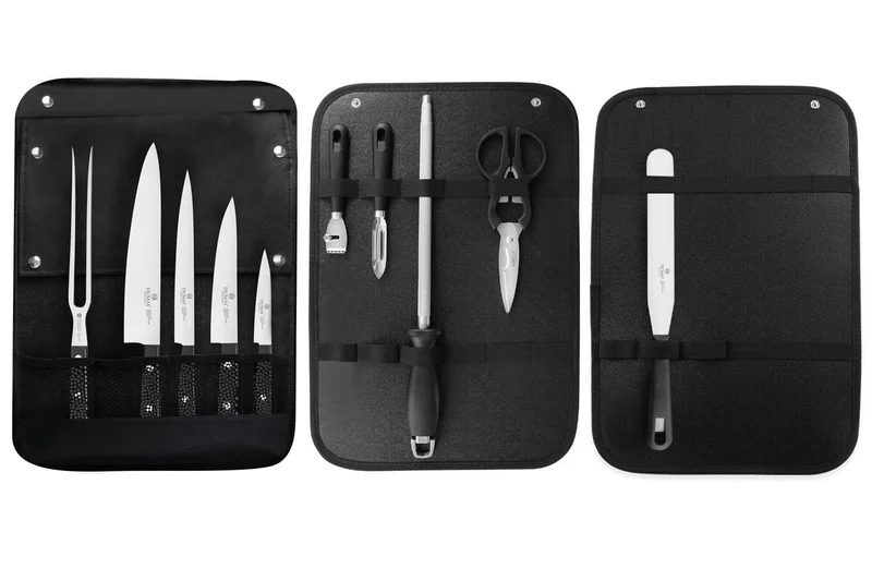 Sac spécial chef Sabatier 32 Dumas Cuisineco 4 couteaux + 6 ustensiles - Exclusivité