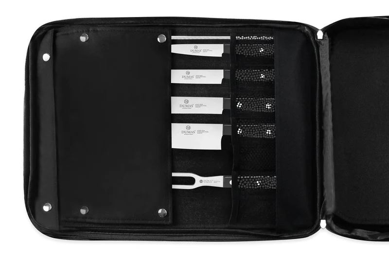 Sac spécial chef Sabatier 32 Dumas Cuisineco 4 couteaux + 14 ustensiles - Exclusivité