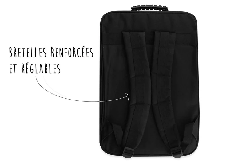 Sac spécial chef Sabatier Edonist 4 couteaux de cuisine français + 14 ustensiles - Exclusivité