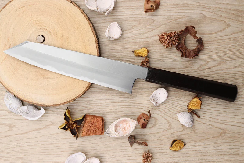 Couteau kiritsuke japonais artisanal Kagekiyo Suri Urushi 21cm