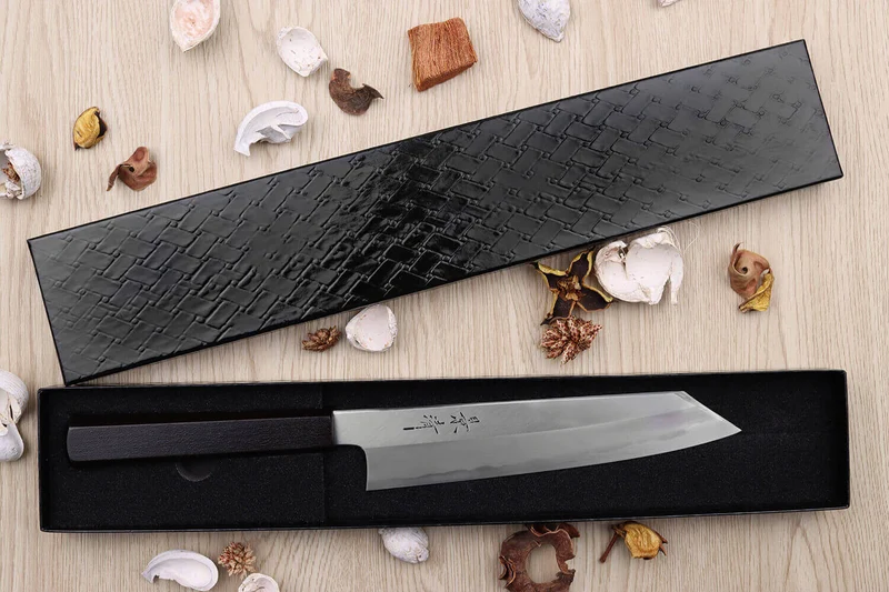 Couteau kiritsuke japonais artisanal Kagekiyo Suri Urushi 21cm