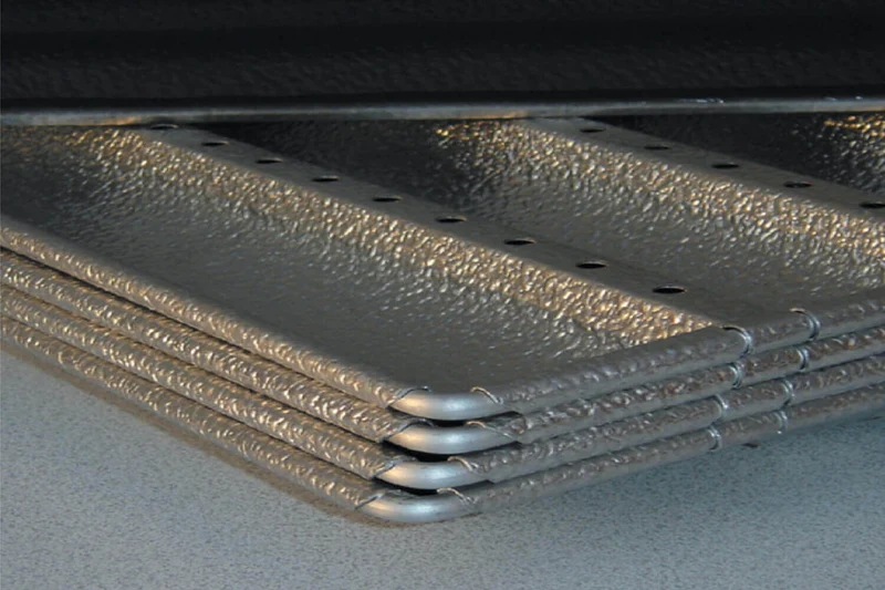 Plaque à baguettes 8 gouttières en aluminium