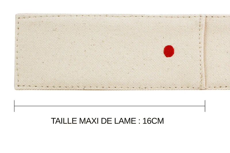 Etui de protection universel pour couteaux de cuisine - Lame jusqu'à 16cm