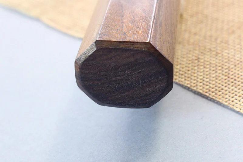 Couteau nakiri japonais artisanal Yoshimi Kato AS Nashiji 16,5cm
