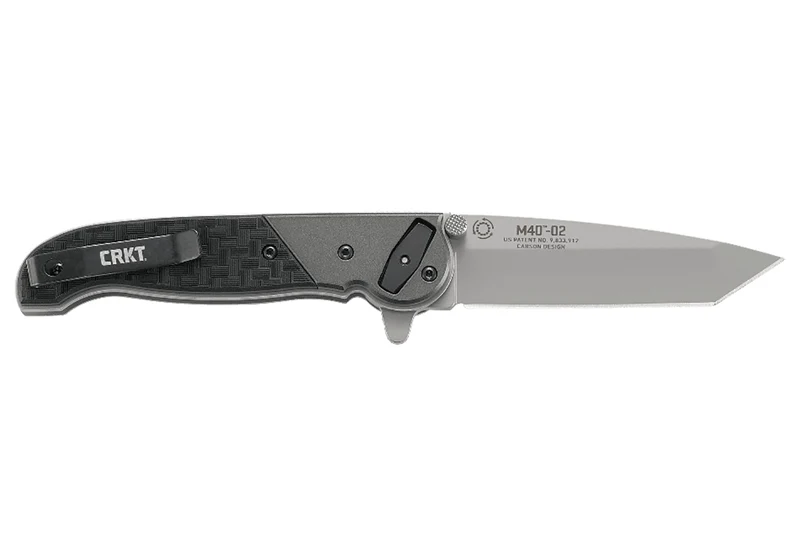 Couteau pliant CRKT M40-02 manche nylon 10cm