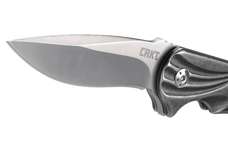 Couteau pliant CRKT Williwaw 6016 manche acier inox 10,5cm