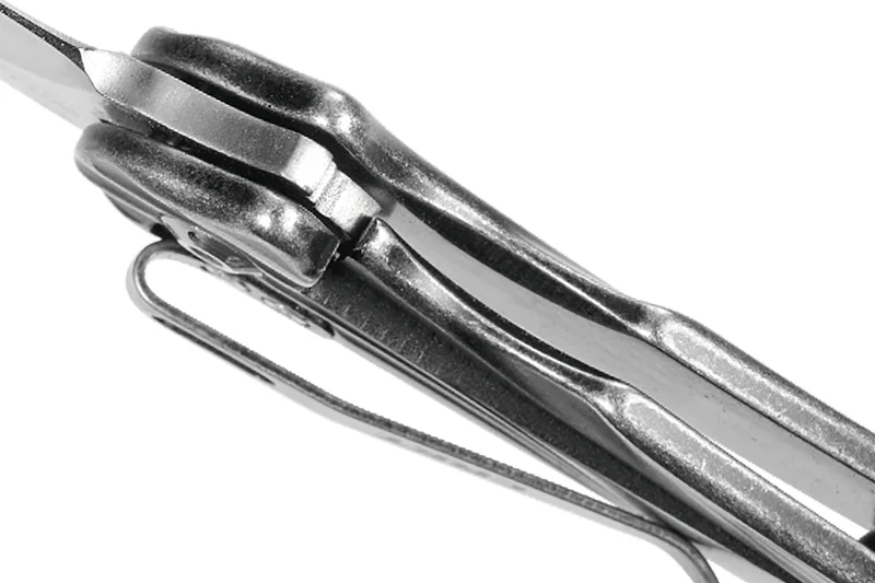 Couteau pliant CRKT Williwaw 6016 manche acier inox 10,5cm