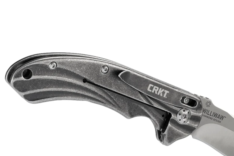 Couteau pliant CRKT Williwaw 6016 manche acier inox 10,5cm