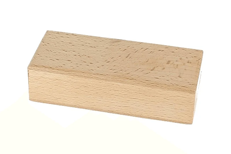 Pierre naturelle d'Arkansas grain extra fin avec support en bois