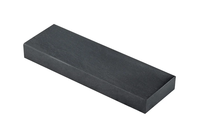Pierre naturelle d'Arkansas Surgical Black Arkansas Stone RH PREYDA grain ultra-fin