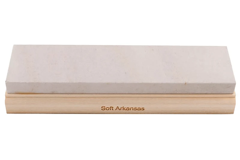 Pierre naturelle d'Arkansas Soft Arkansas Stone RH PREYDA grain moyen/épais