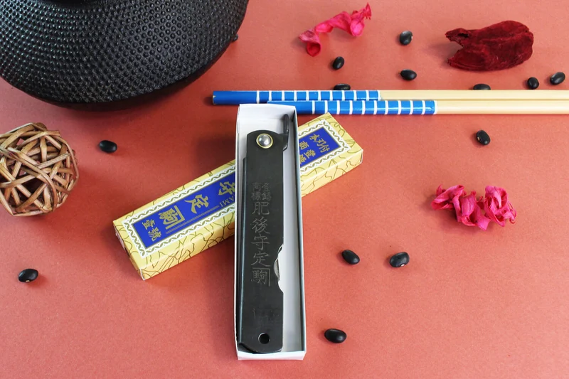 Couteau de poche Higonokami Kanetsune lame 7,5cm acier SK-5