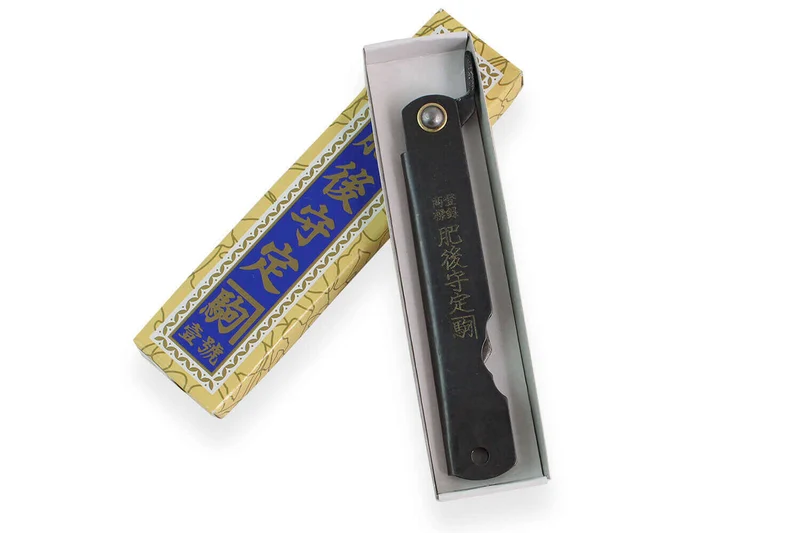 Couteau de poche Higonokami Kanetsune lame 7cm acier SK-5