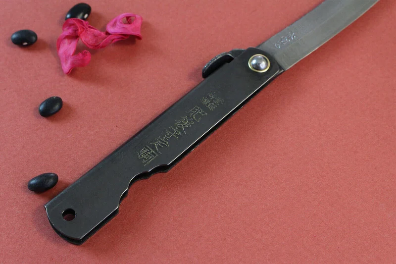 Couteau de poche Higonokami Kanetsune lame 7cm acier SK-5