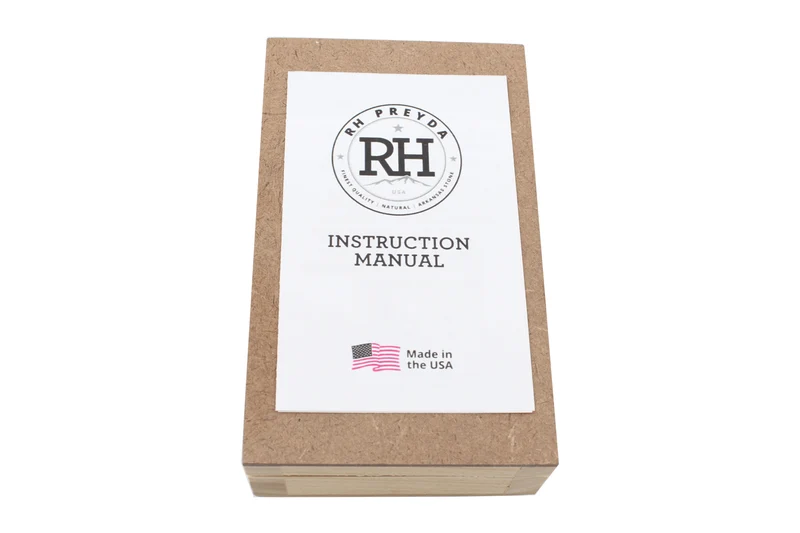 Pierre naturelle d'Arkansas Soft Arkansas RH PREYDA grain moyen/épais + coffret en bois