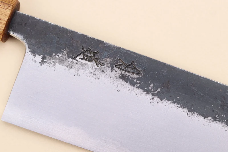 Couteau nakiri 16,5cm japonais artisanal Hado Sumi WS2