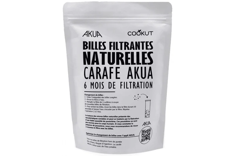 Billes filtrantes pour carafe Cookut Akua 600g