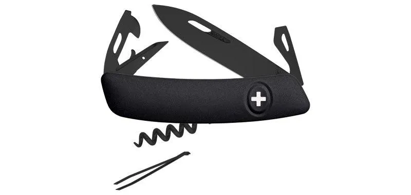Couteau suisse swiza noir 11 fonctions