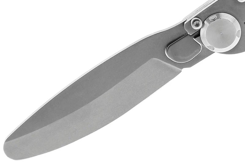 Couteau pliant K2 Kids 812170 manche inox décor soleil 9,5cm + étui suédine