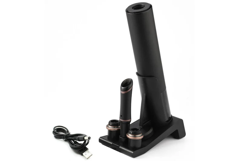 Coffret tire-bouchon automatique rechargeable Cheer Moda Sommelier et accessoires