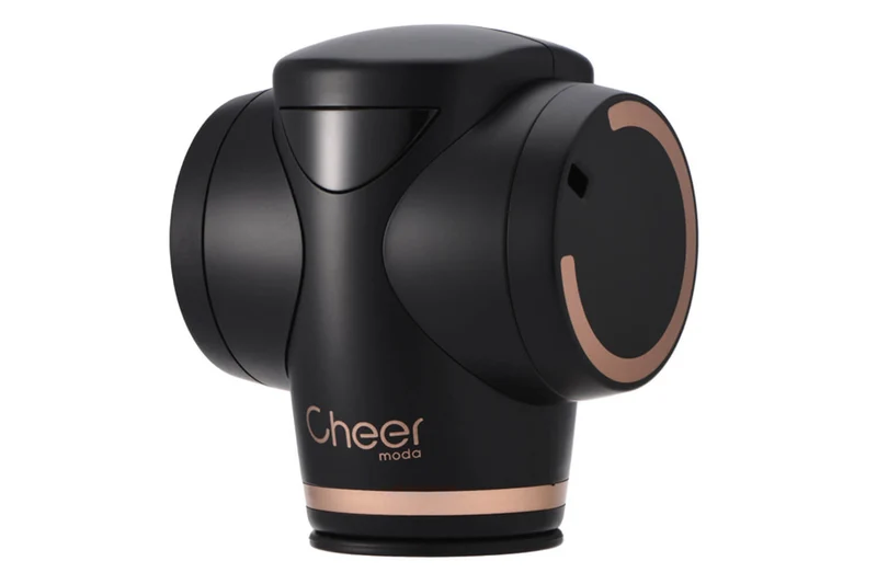 Coffret tire-bouchon électrique et accessoires pour le vin Cheer Moda Matrix - Noir & Bronze