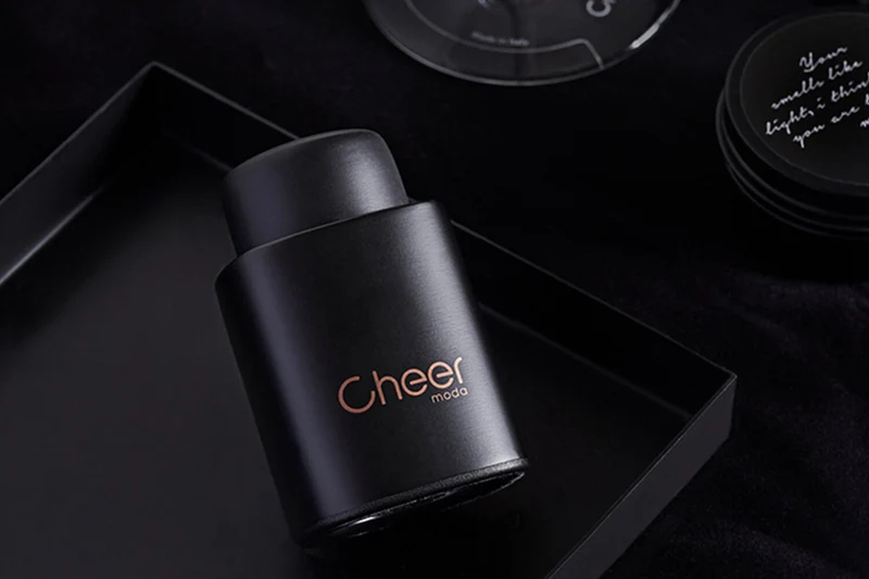 Bouchon de conservation Cheer Moda Peak - Noir & Bronze