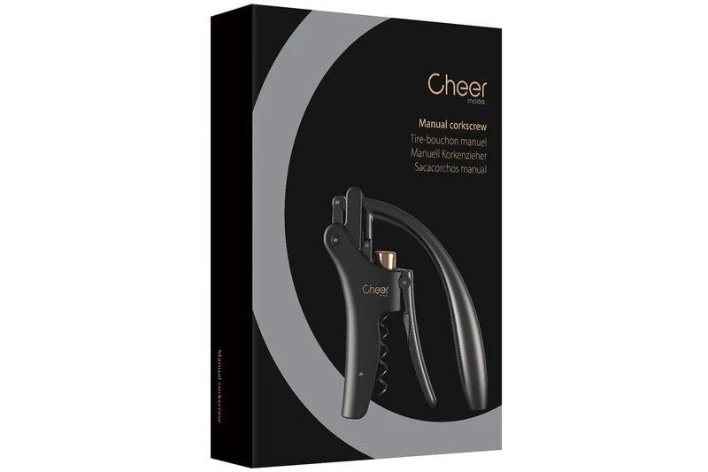 Tire-bouchon à levier Cheer Moda Shaduf avec coupe-capsule