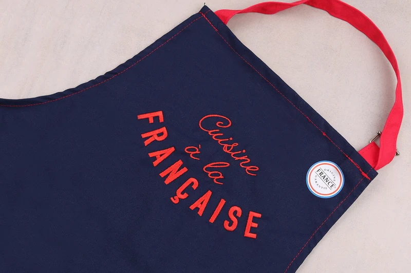 Tablier de cuisine Tissage de l'Ouest Marie fabriqué en France - Cuisine à la française