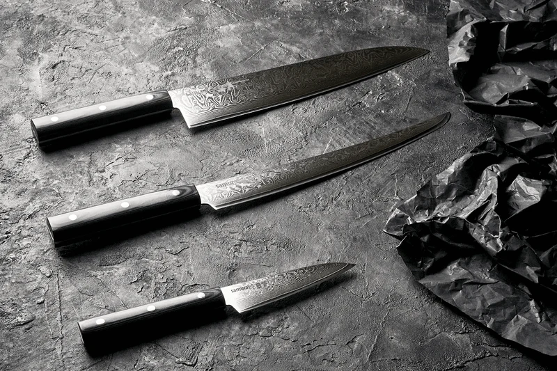 Couteau de chef Samura Damascus 67 VG10 damas 24cm