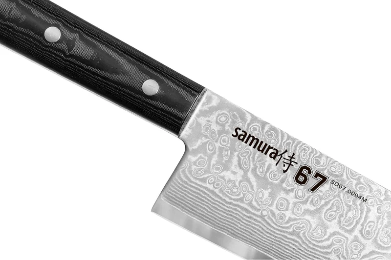 Couteau santoku Samura Damascus 67 VG10 damas 17,5cm
