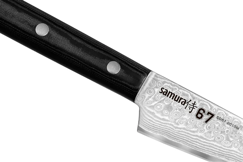 Couteau d'office Samura Damascus 67 VG10 damas 10cm
